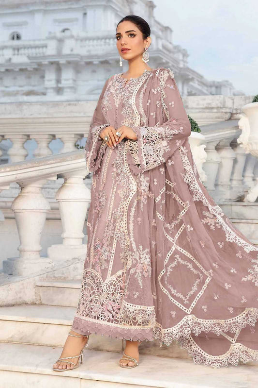 Luxury Embroidered 3-Piece Viscose Suit