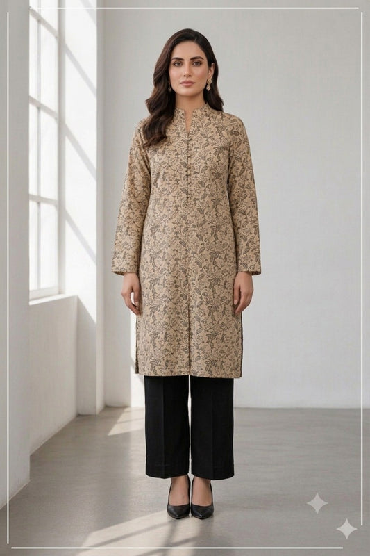Bareeze Digital Classic  Printed Lawn Shirt