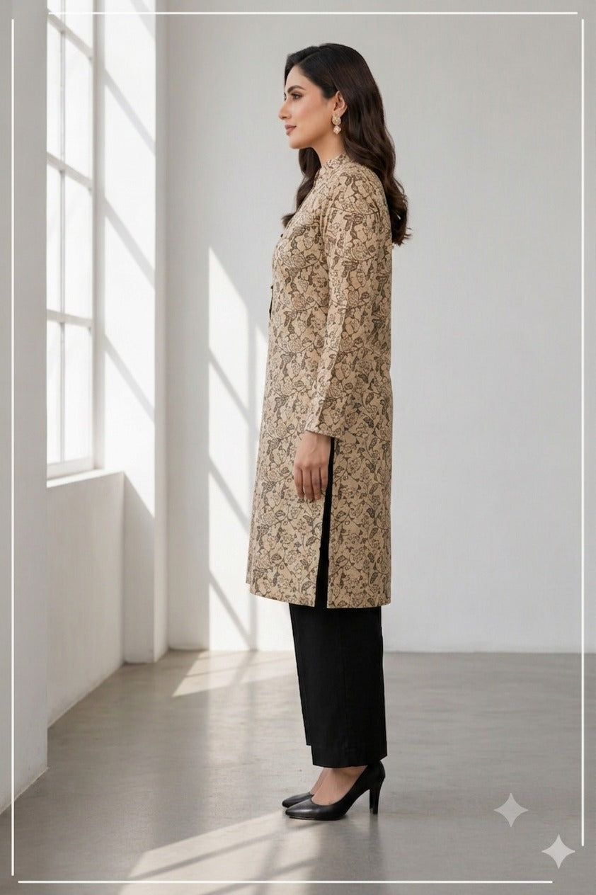 Bareeze Digital Classic  Printed Lawn Shirt