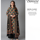 Black Bloom 3PC Lawn Suit